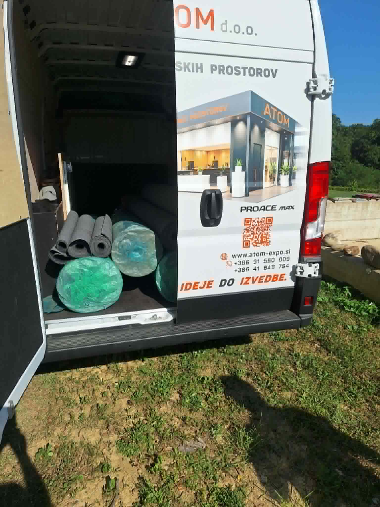 Označen ATOM kombi Proace Max
