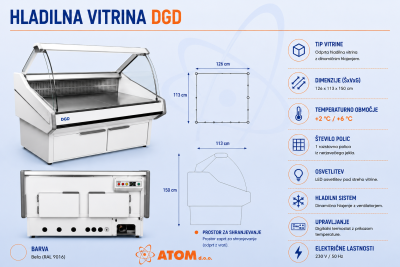 Hladilna vitrina DGD