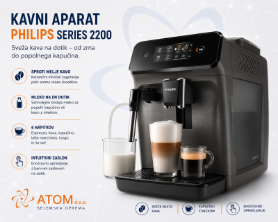 Kavni aparat Philips Series 2200