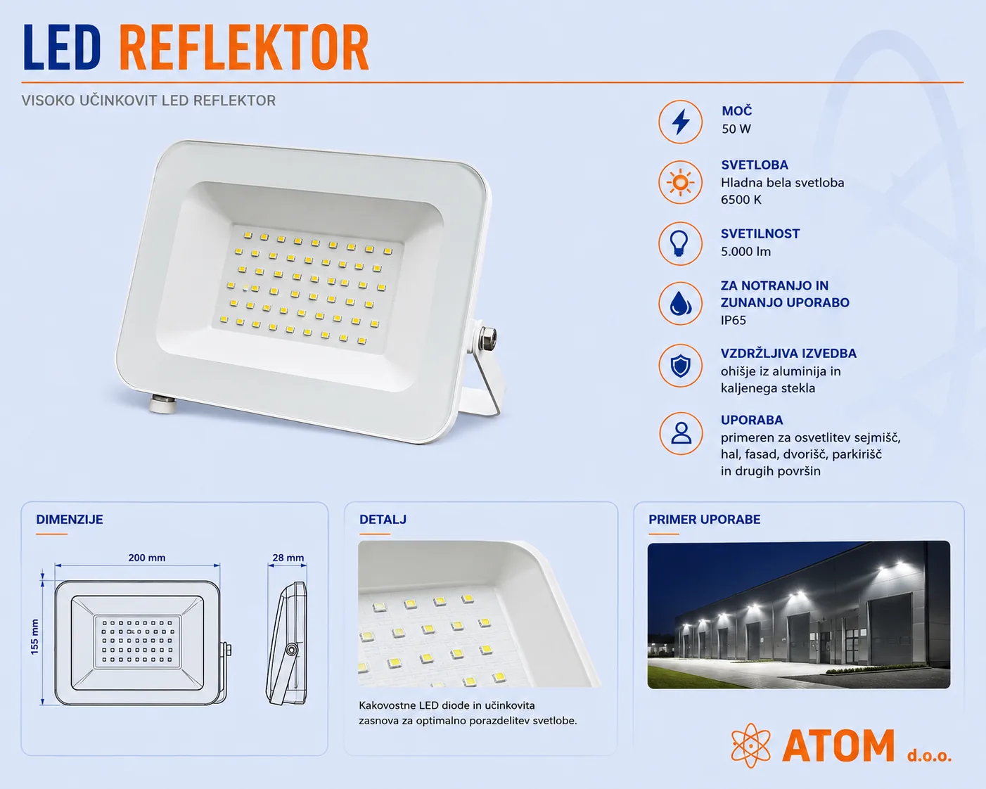 Reflektor 50W