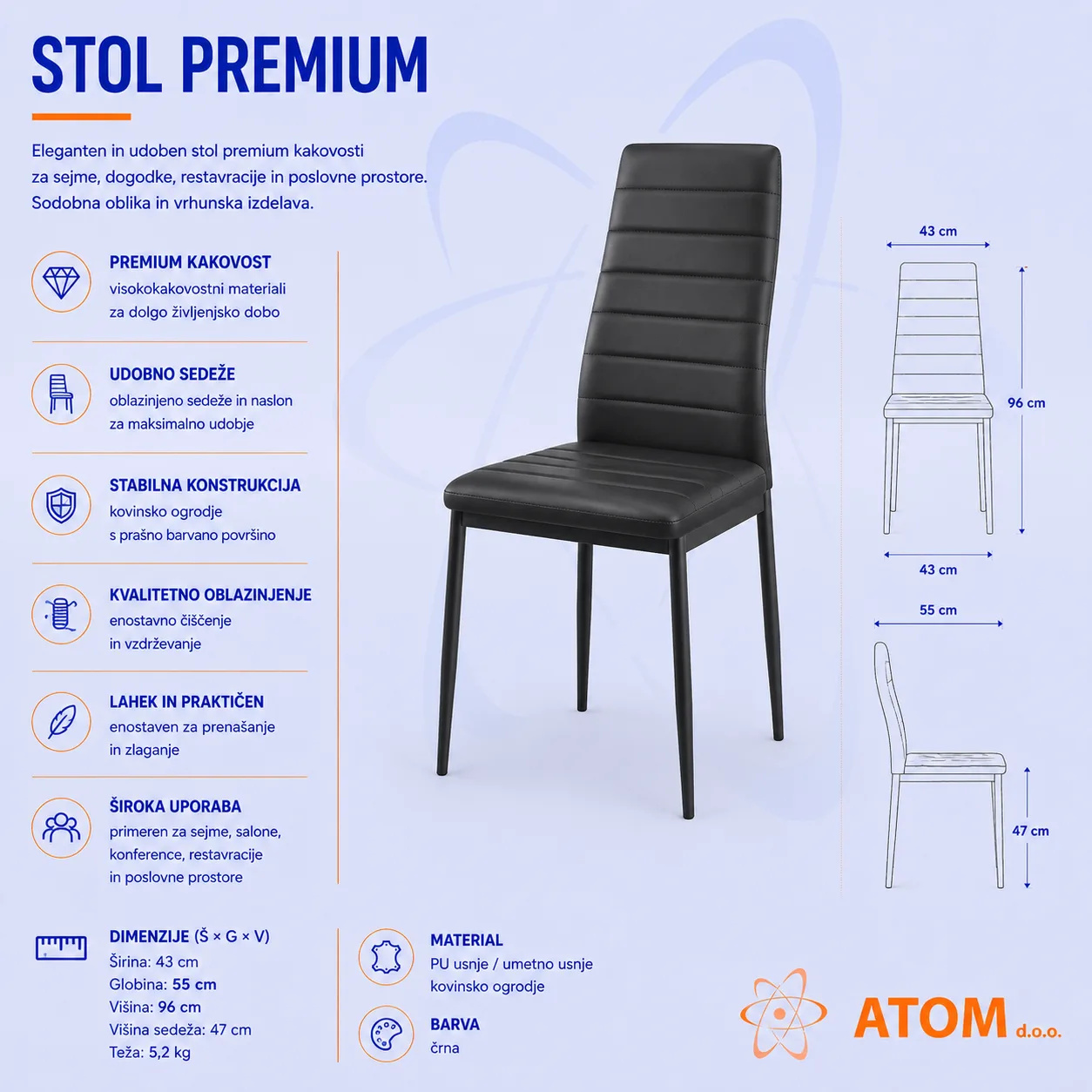 Stol premium